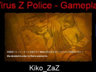 Virus z поліція молодий жінка - gameplay