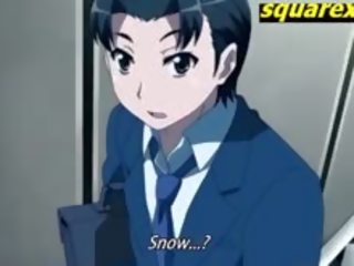 Tatlı snow-teen am yalamak japon anne ipek ve cuming