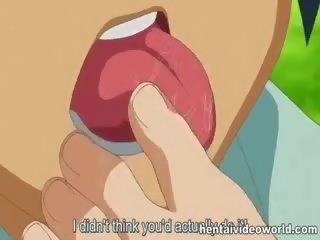 Foot Fetish And Blowjob In Hentai mov