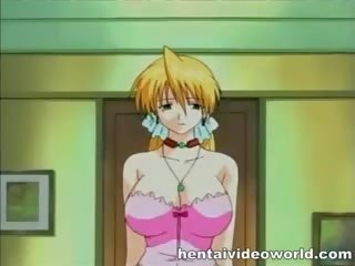 Cameriera punito in sadomaso anime sesso clip