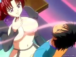 Hentaý anime manager seduced and pumps roughly