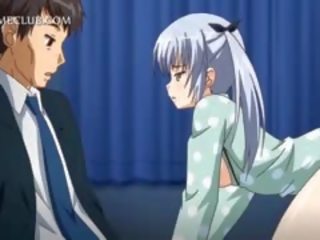 Pillua märkä 3d anime kultaseni sensually love-making sisään sänky