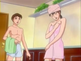 3d anime chlápek stealing jeho sen mladý žena spodní prádlo