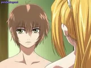 Hentai trêu chọc với cô ấy mũm mĩm ngực