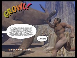Cretaceous peter 3d gay fumetto sci-fi sesso video storia
