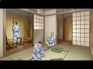 Ganbang v koupel s jap milenec (hentai)-- špinavý klip kamery 
