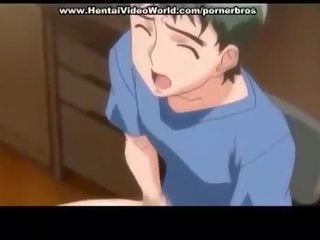 Anime adoleshent adolescent leads argëtim qij në krevat