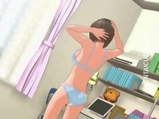 Pretty 3D Hentai seductress Have A Wet Dream