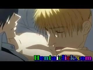 Hentai homosexual adolescent având hardcore Adult film și dragoste