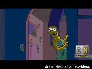 Simpsons 性別 - 臟 夾 夜晚