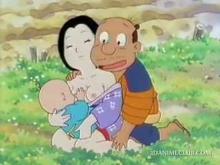 Grown エロアニメ アジアの ファック アウトドア バイ 彼女の 色欲の盛んな youth