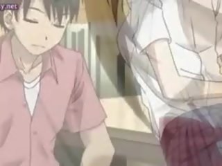 Teismeline anime sweety võtab raske hammer